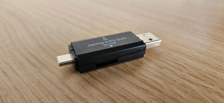 OTG Type C - microSD 0124 фото